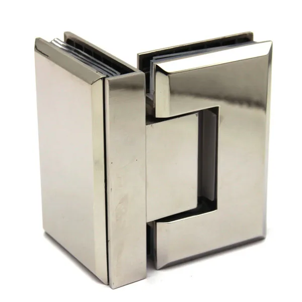 017-316 Стеклопетля 90 гр AISI 316 стекло-стекло