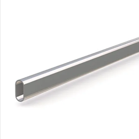 SND313-09 Труба овальная хромированная 15*30*1.0*3000